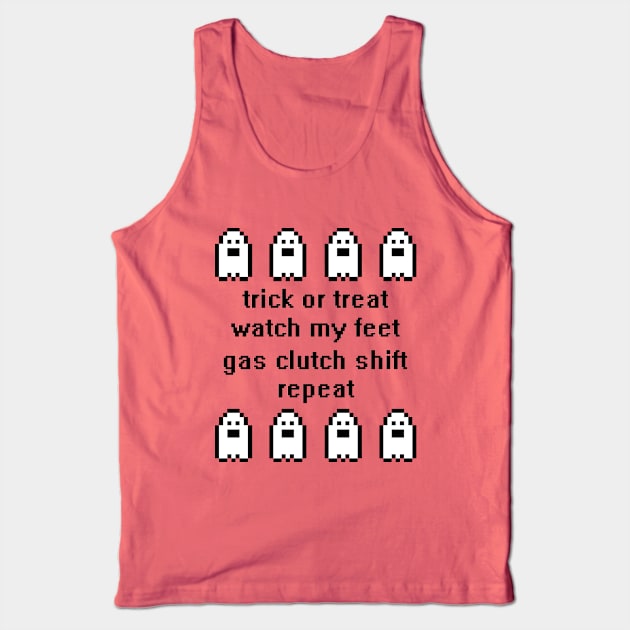 Trick or treat watch my feet... Tank Top by hoddynoddy